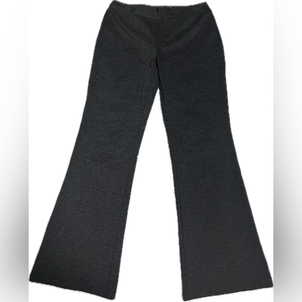 Y2K Express  dress pants charcoal color sz 3/4 flare pants short